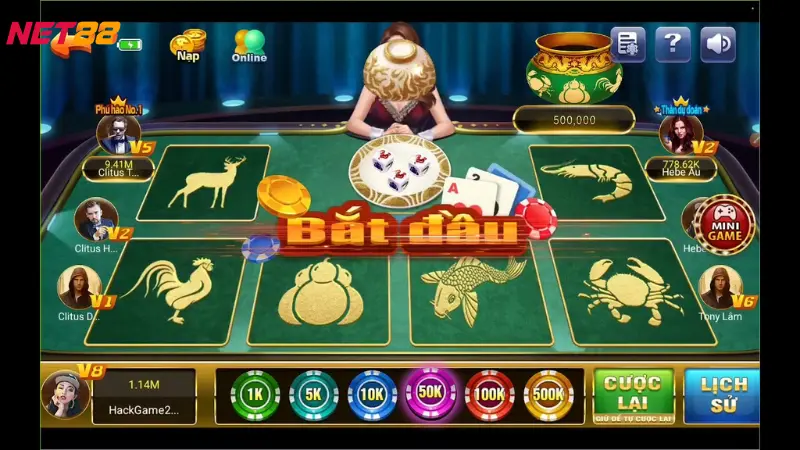 Tìm hiểu về trò chơi Bầu cua live Net88